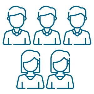 Five adults